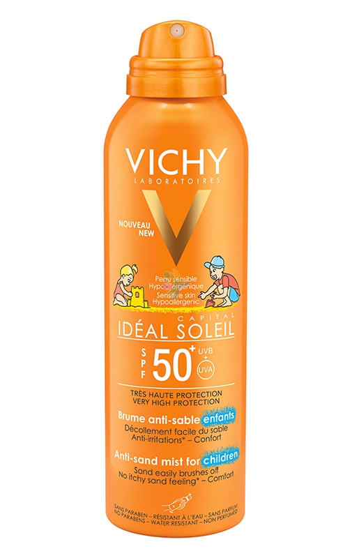 Vichy Linea Ideal Soleil Bambini SPF50+ Spray Anti-Sabbia Ultra-Protettivo 200ml