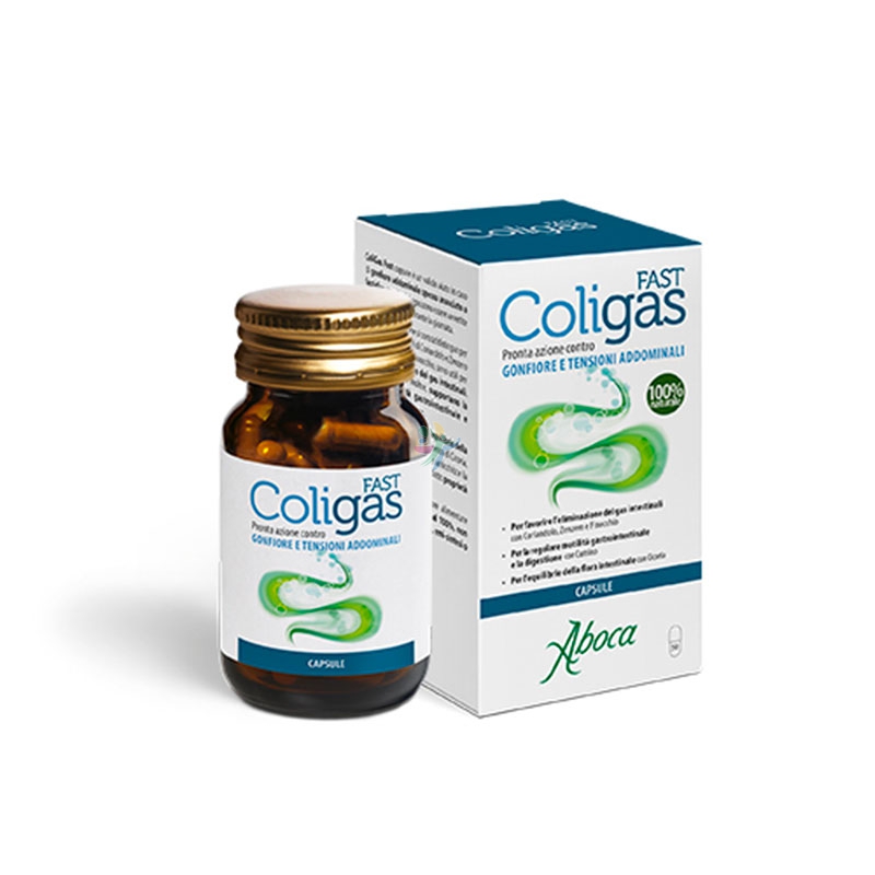Aboca Linea ColiGas Fast 50 Capsule